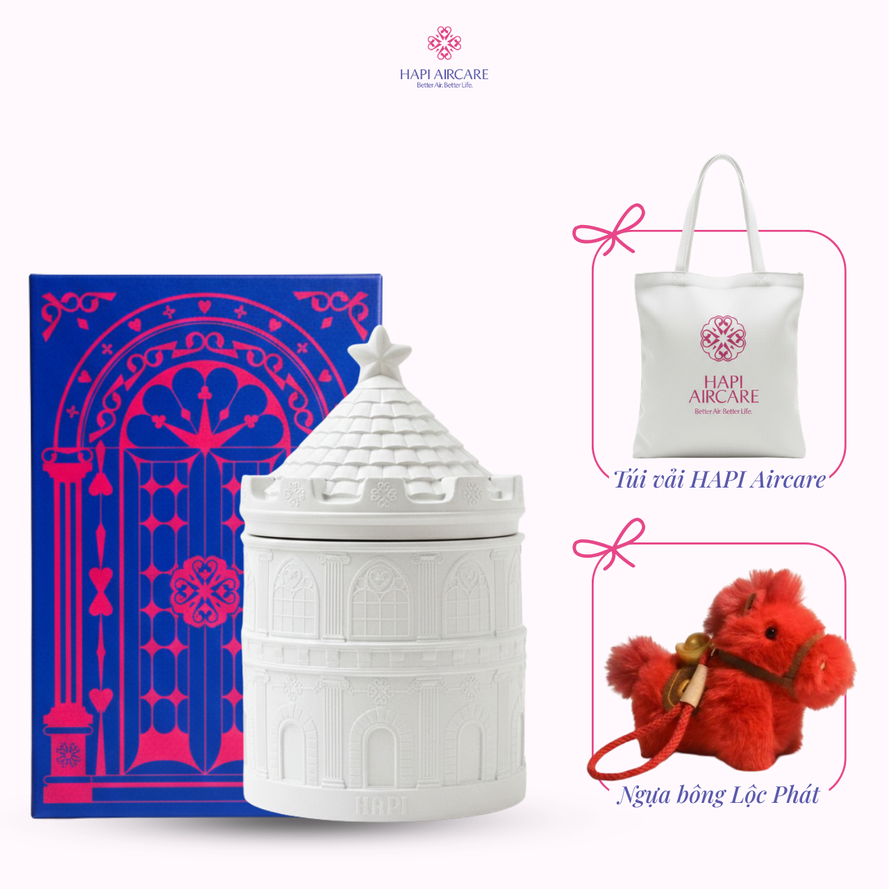 Bộ nến thơm cổ tích The Fairytale Rebirth Collection 2 Hình Sản Phẩm Website